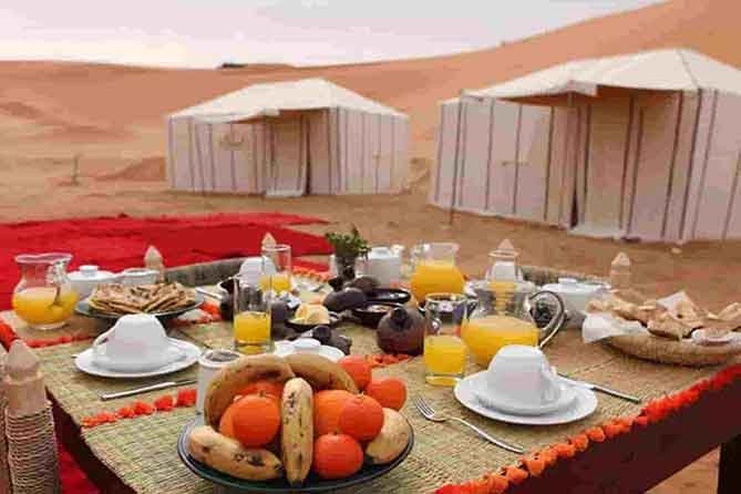 break-fast camp desert tour from fez