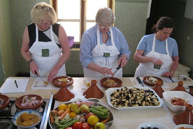 Cooking cours Moroccan Tajiin